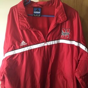 VINTAGE NEBRASKA ADIDAS PULLOVER